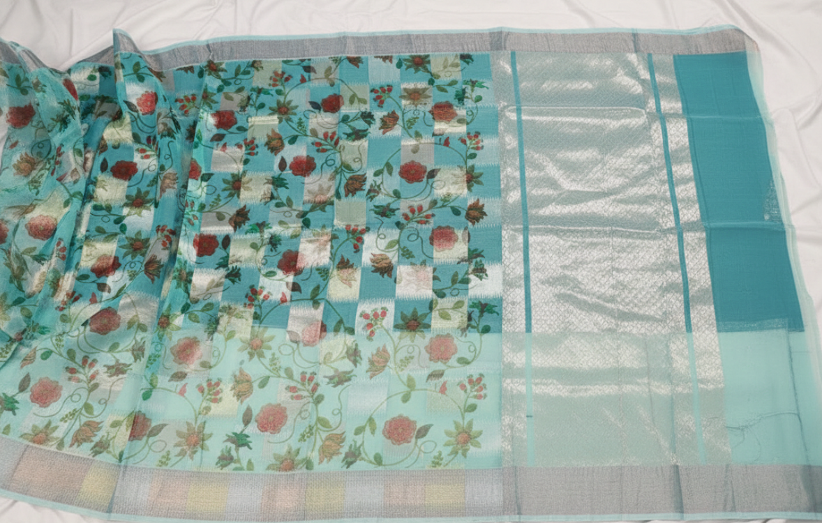 ORGANZA SAREE