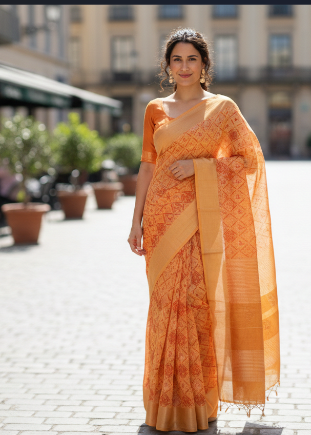 ORGANZA SAREE