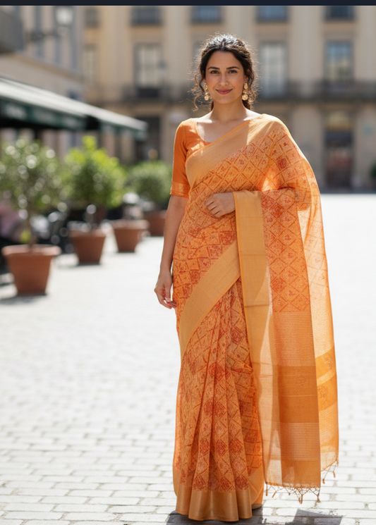 ORGANZA SAREE