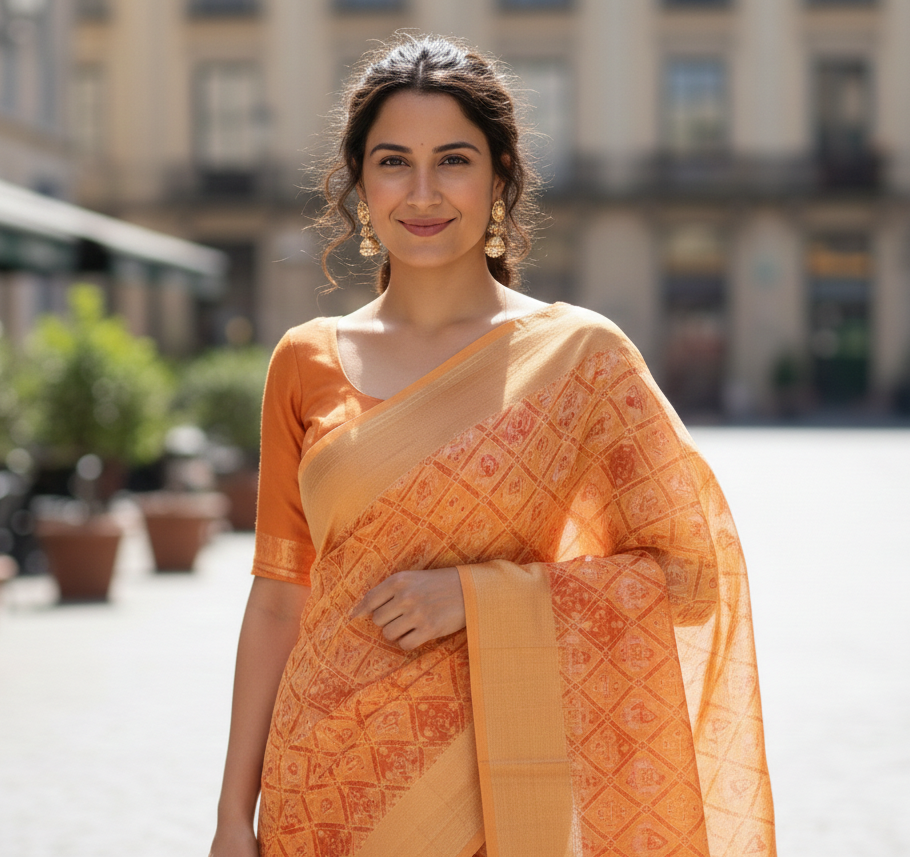 ORGANZA SAREE