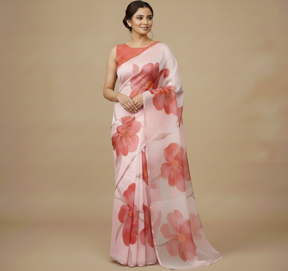 ORGANZA SAREE