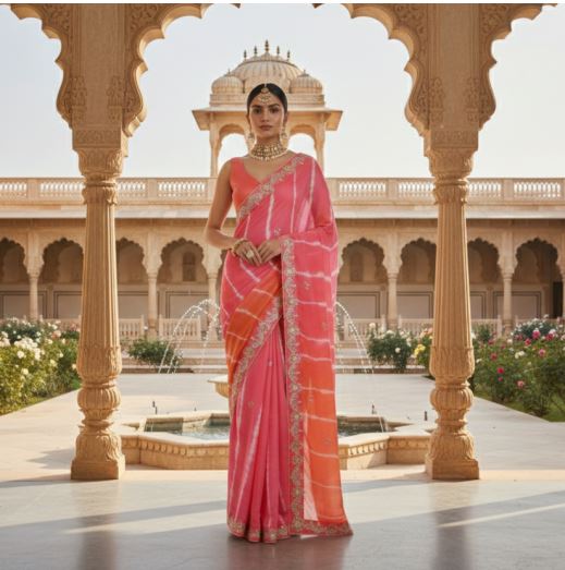 ORGANZA SAREE