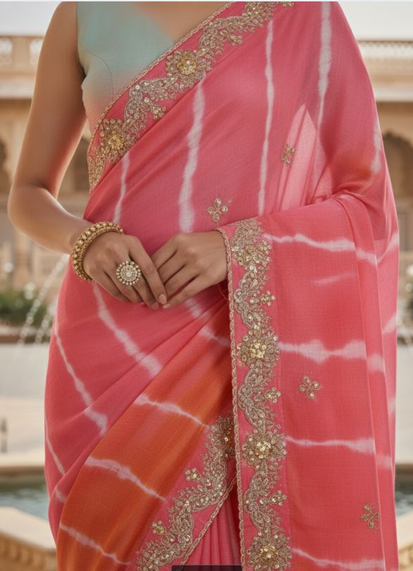 ORGANZA SAREE