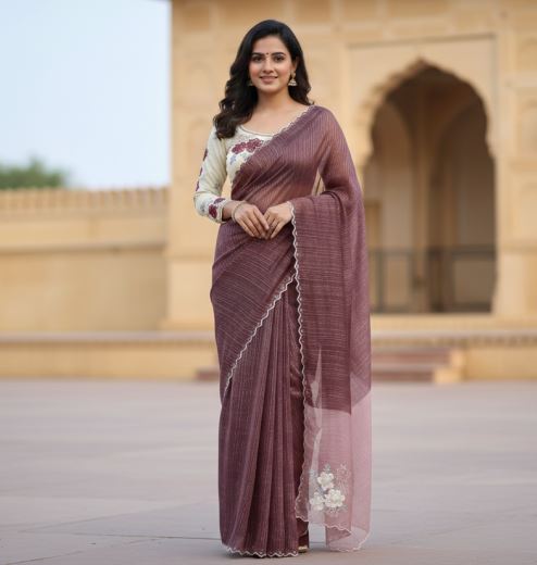 ORGANZA SAREE