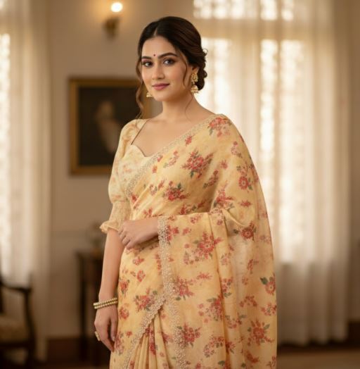 ORGANZA SAREE