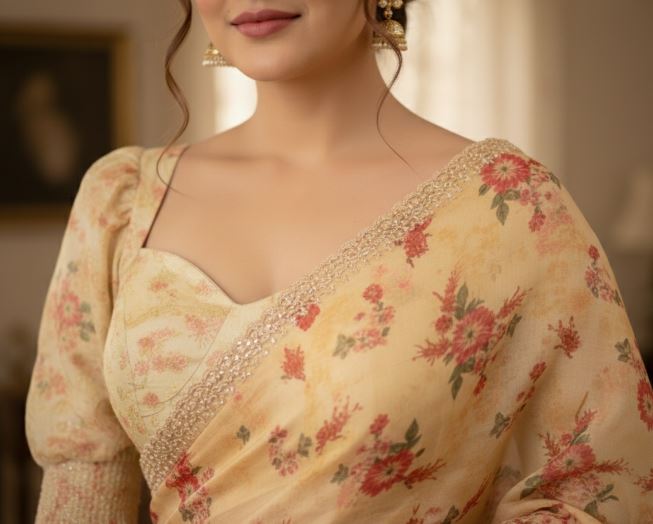 ORGANZA SAREE