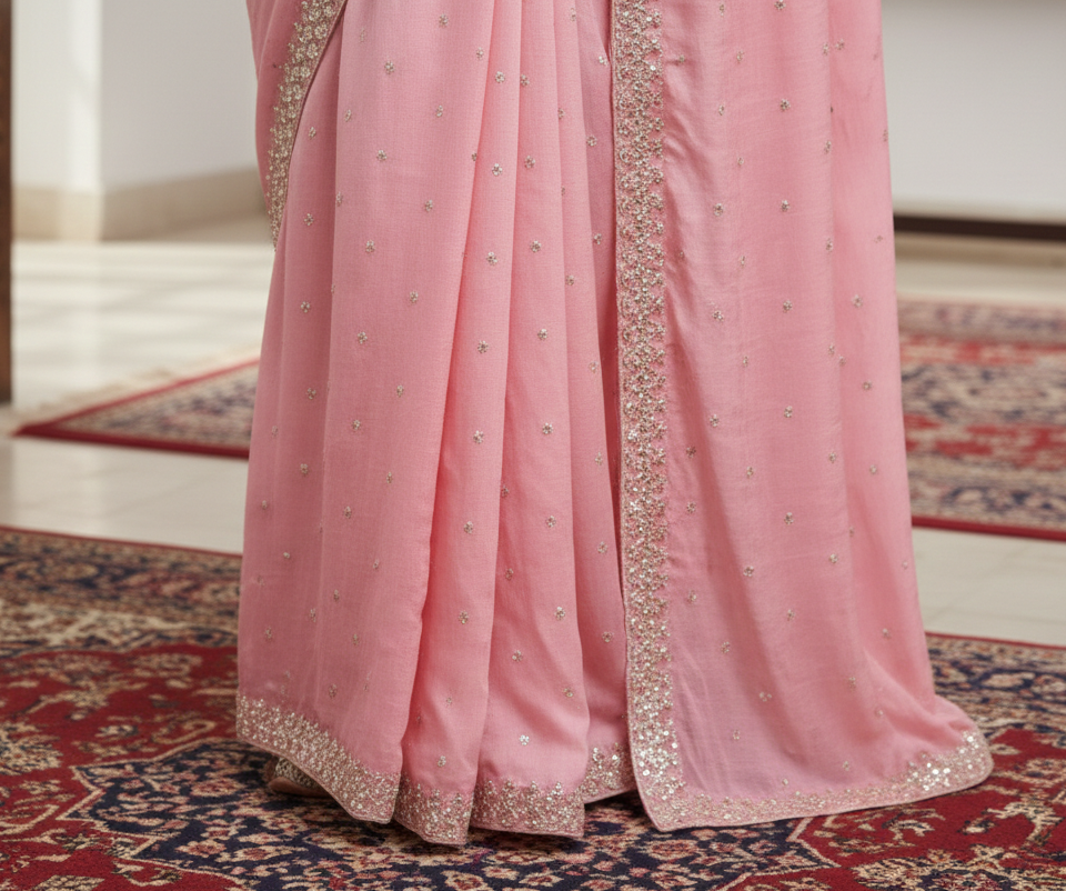 HANDWORK SAREE