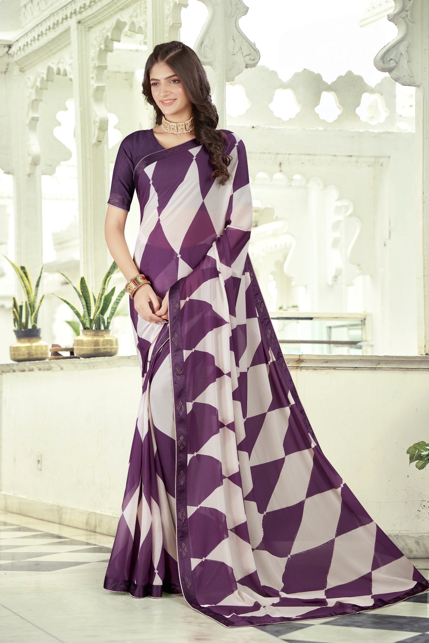 SYNTHETIC SAREE