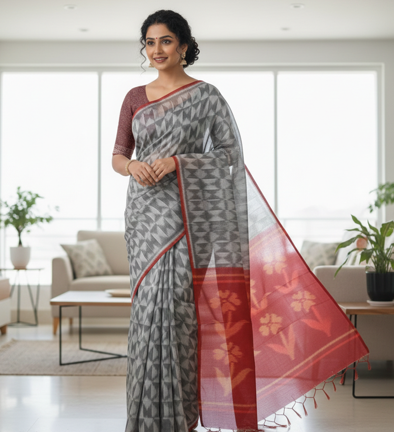 SEMI SILK SAREE