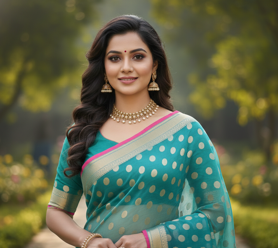 ORGANZA SAREE