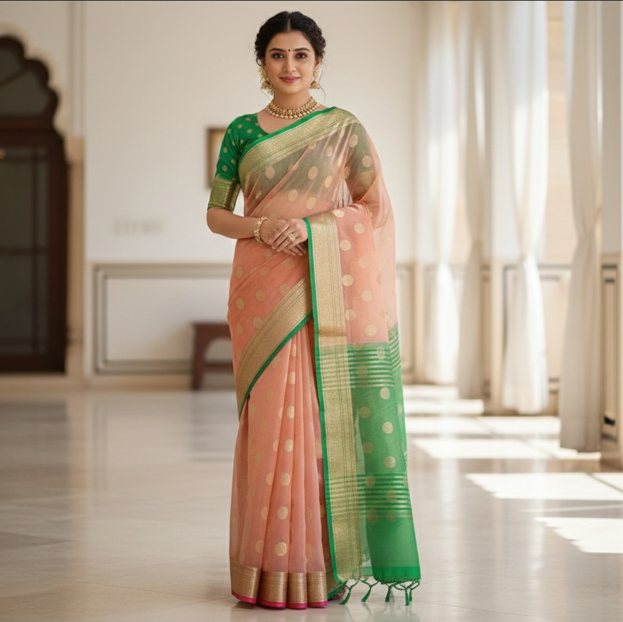 ORGANZA SAREE