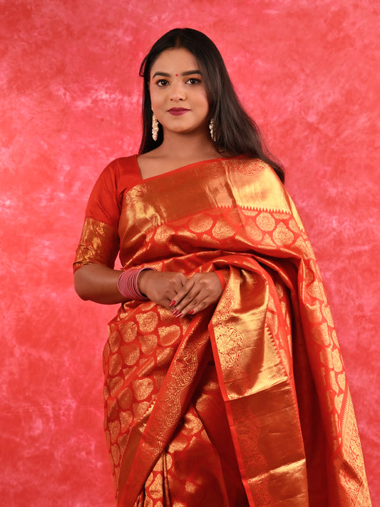 BROCKET SILK SAREE