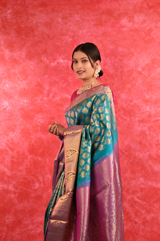 BROCKET SILK SAREE