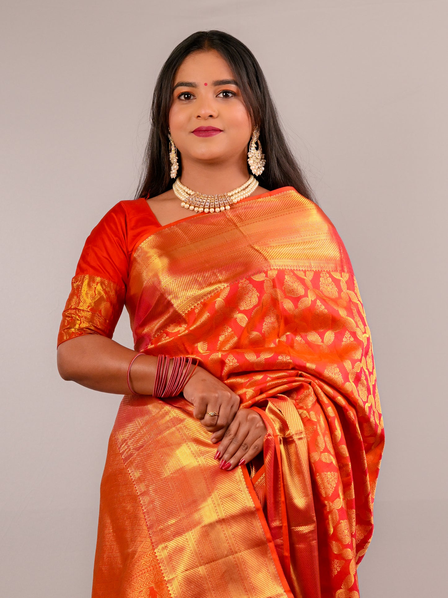 BROCKET SILK SAREE
