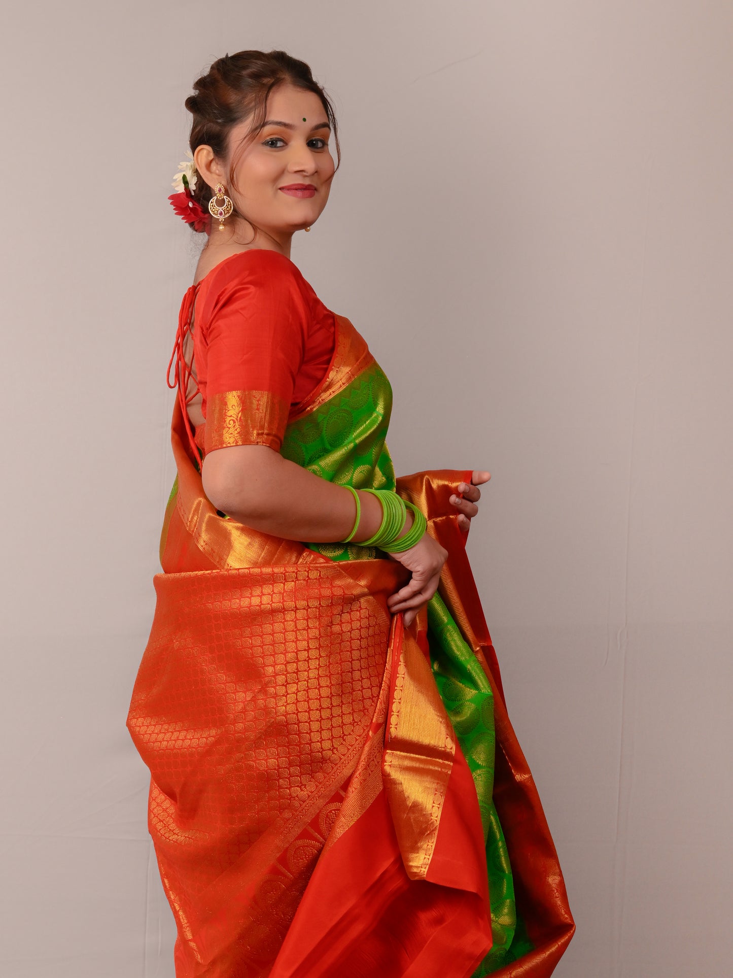 BROCKET SILK SAREE